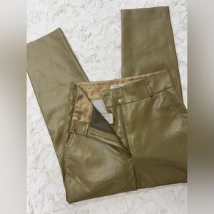Babaton‎ Vegan Faux Leather Pants Sz 8